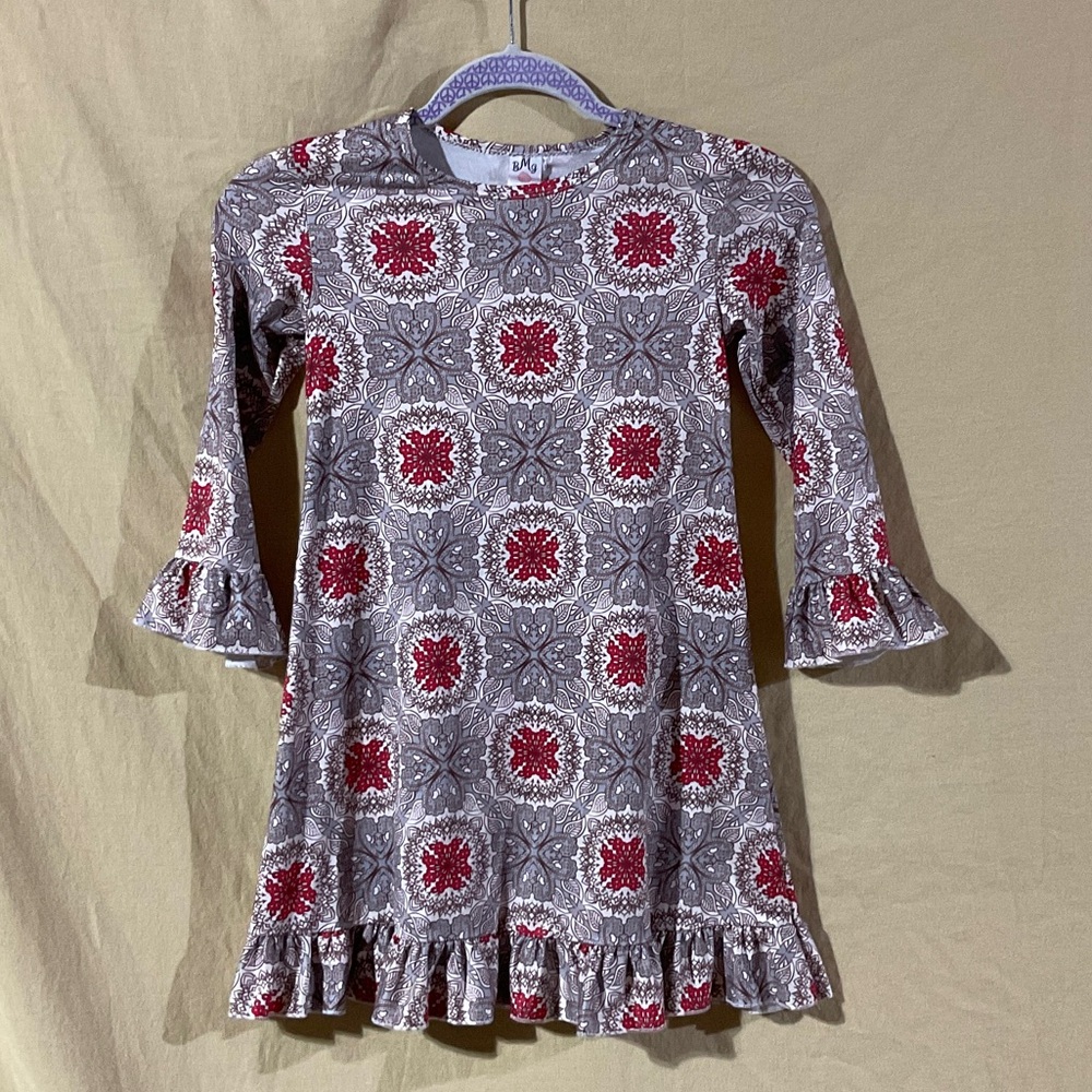 BMG Size 6Y/6X Pullover Dress